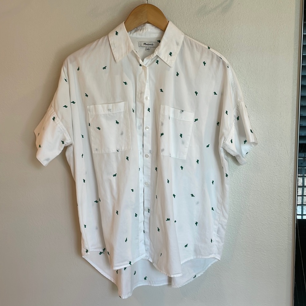 Madewell Courier shirt in cactus